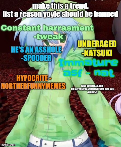 WHAT KATSUKI SAID, ALSO THE FACT OF SAYING WHAT LOWTIERGOD ONCE SAID
-KYRIAN247 | made w/ Imgflip meme maker