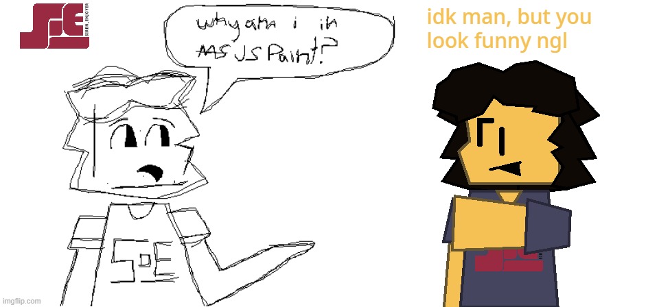 jspaint is kinda fun, but so is adacraft/scratch | image tagged in drawings,scratch,adacraft,mspaint,jspaint | made w/ Imgflip meme maker