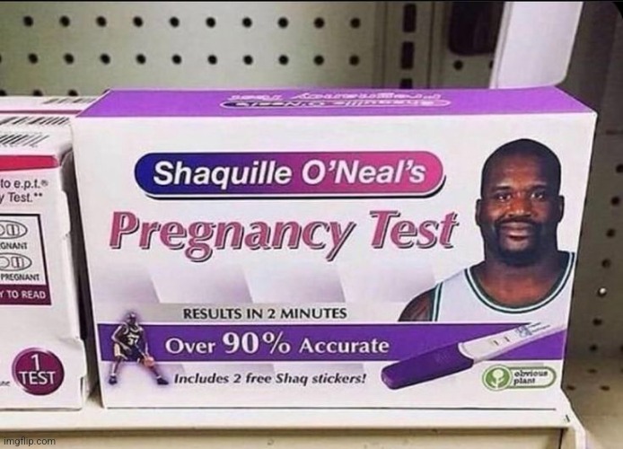 shaq test | made w/ Imgflip meme maker