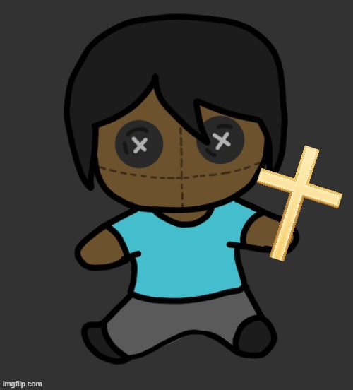 omori addict voodooo doll (ty discoo) | image tagged in omori addict voodooo doll ty discoo | made w/ Imgflip meme maker