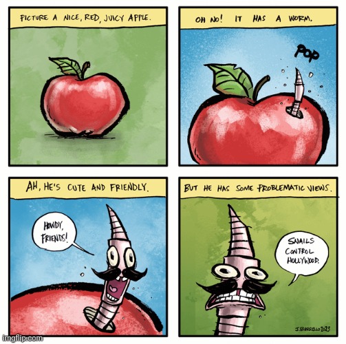 Apple worm | image tagged in apples,apple,worm,comics,comics/cartoons,worms | made w/ Imgflip meme maker