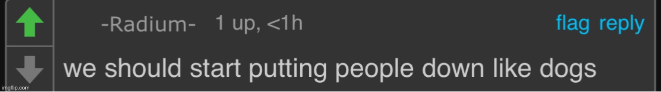 we should start putting people down like dogs | image tagged in we should start putting people down like dogs,wee | made w/ Imgflip meme maker