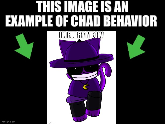 This image is an example of chad behavior dark mode | image tagged in this image is an example of chad behavior dark mode | made w/ Imgflip meme maker