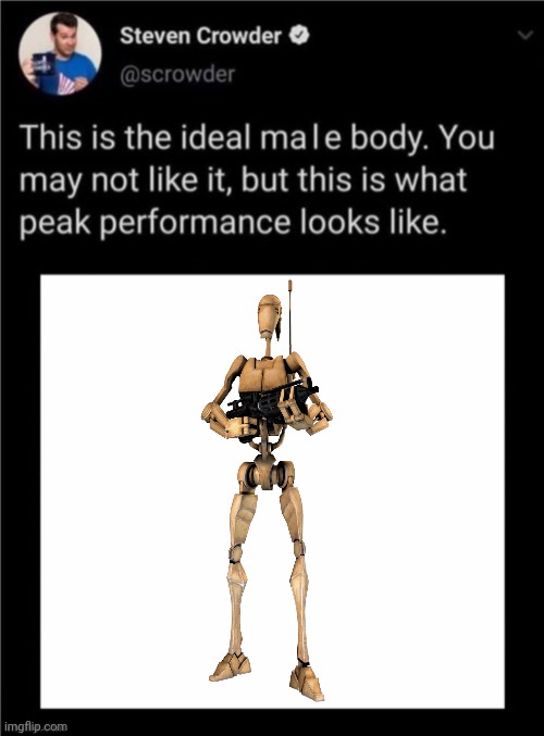 Ideal Male Body HQ | image tagged in ideal male body hq,b1 | made w/ Imgflip meme maker