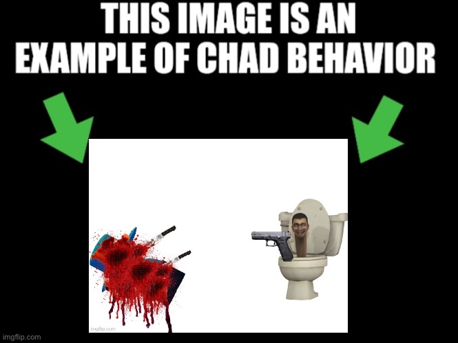 This image is an example of chad behavior dark mode | image tagged in this image is an example of chad behavior dark mode | made w/ Imgflip meme maker