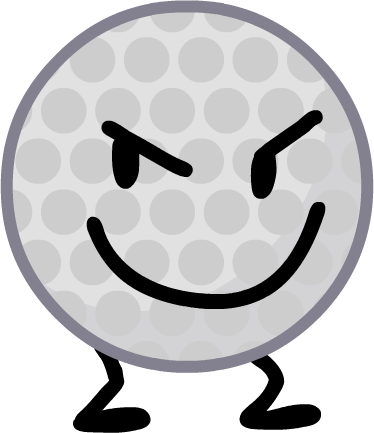 Golf ball from bfdi Meme Template