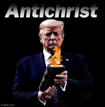 image tagged in i hate the antichrist | made w/ Imgflip meme maker