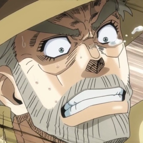 High Quality Joseph Joestar”s face Blank Meme Template