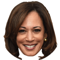 Kamala Harris head Blank Meme Template