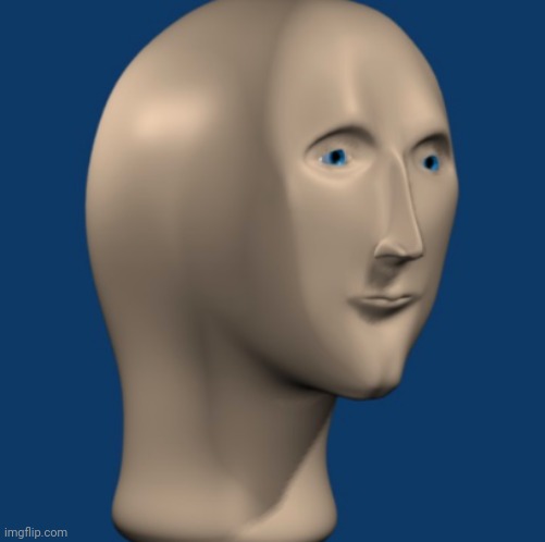 Stonk head | image tagged in stonk head | made w/ Imgflip meme maker