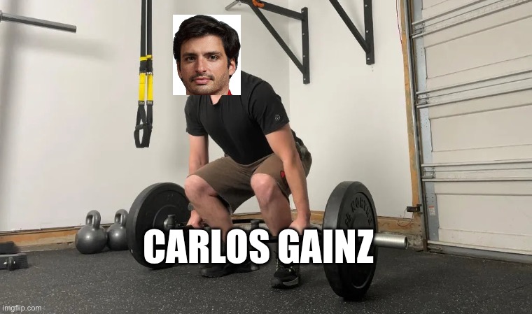 CARLOS GAINZ | image tagged in f1 | made w/ Imgflip meme maker