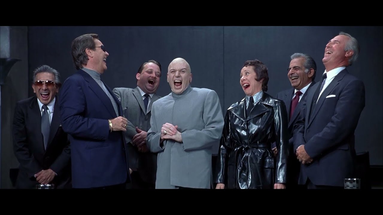 Doctor Evil Laugh Blank Meme Template