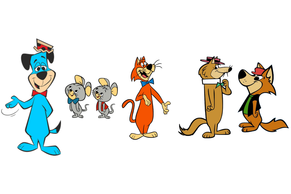 Huckleberry Hound and Friends Blank Meme Template