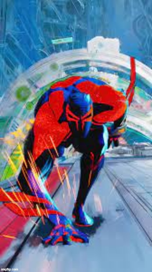 Spiderman 2099 | image tagged in spiderman 2099 | made w/ Imgflip meme maker