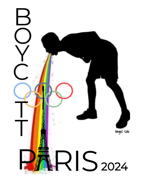 boycott Paris 2024 Olympics Blank Meme Template