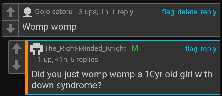 Did you just said womp womp to a 10yo girl with down syndrome Blank Meme Template