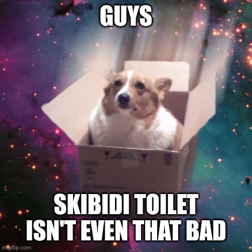 And the rage bait begins | GUYS; SKIBIDI TOILET ISN'T EVEN THAT BAD | image tagged in gravy | made w/ Imgflip meme maker