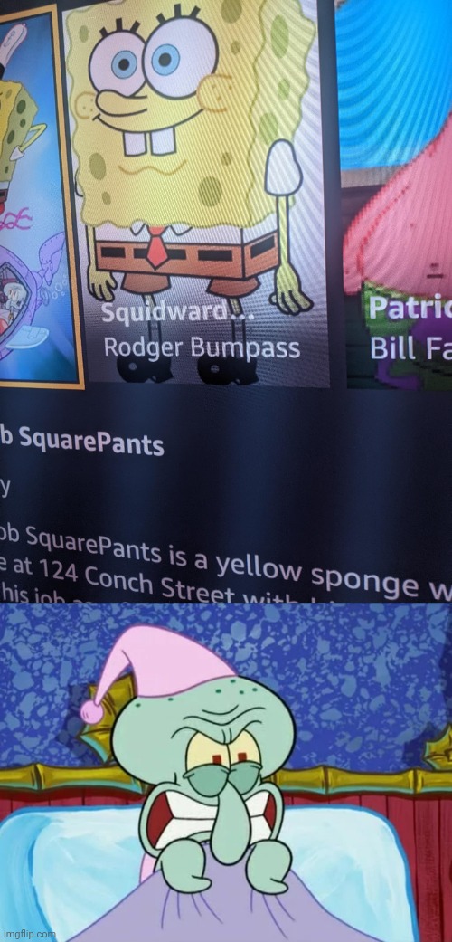 Spongeward SquareTentaclePants | image tagged in squidward angry,spongebob squarepants,squidward,you had one job,memes,spongebob | made w/ Imgflip meme maker