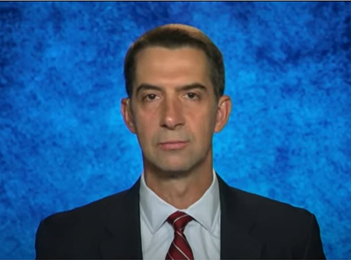 Tom Cotton 1 Blank Meme Template