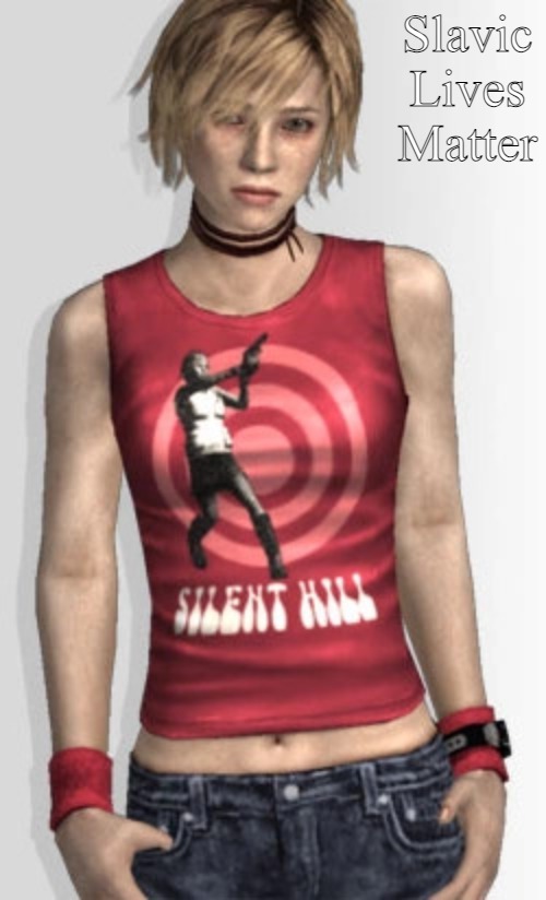 Heather Mason | Slavic Lives Matter | image tagged in heather mason,slavic,slavic silent hill | made w/ Imgflip meme maker