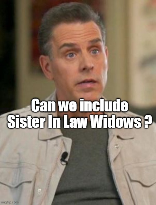 Can we include Sister In Law Widows ? | made w/ Imgflip meme maker