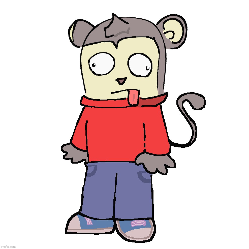 I made a drawing of max but didn't finish his shoes, so here it is finished | made w/ Imgflip meme maker