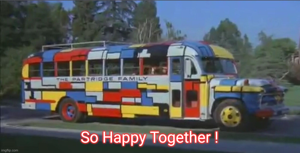 The Democrat Lie Bus | So Happy Together ! | image tagged in american politics,political meme,gifs,funny memes,funny | made w/ Imgflip meme maker