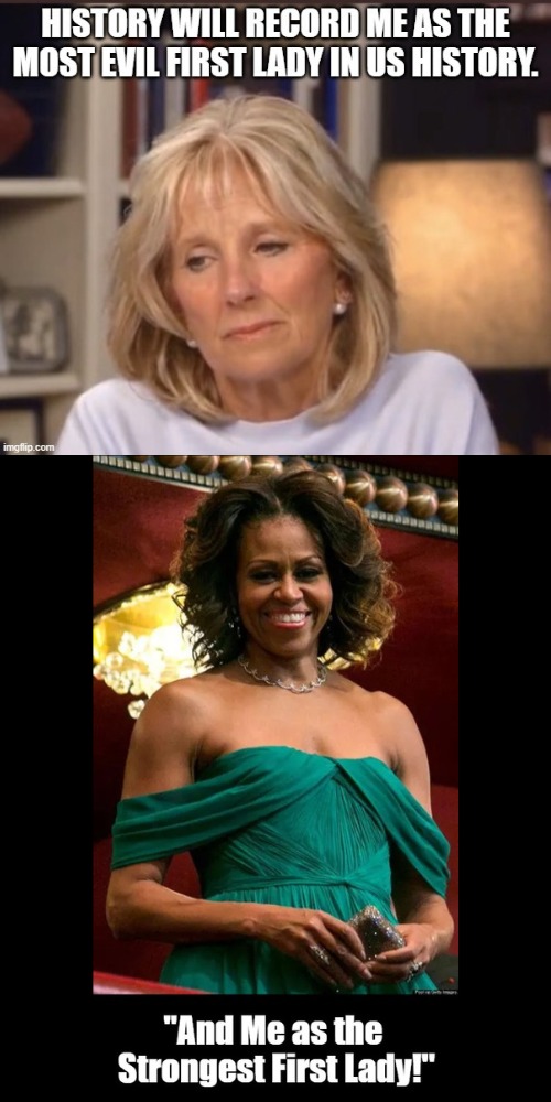 "American" History: LadyISH+ --> Ladyish- | image tagged in occupied usa,jill biden,clown world,barack's larp wife,transgenderism,government corruption | made w/ Imgflip meme maker