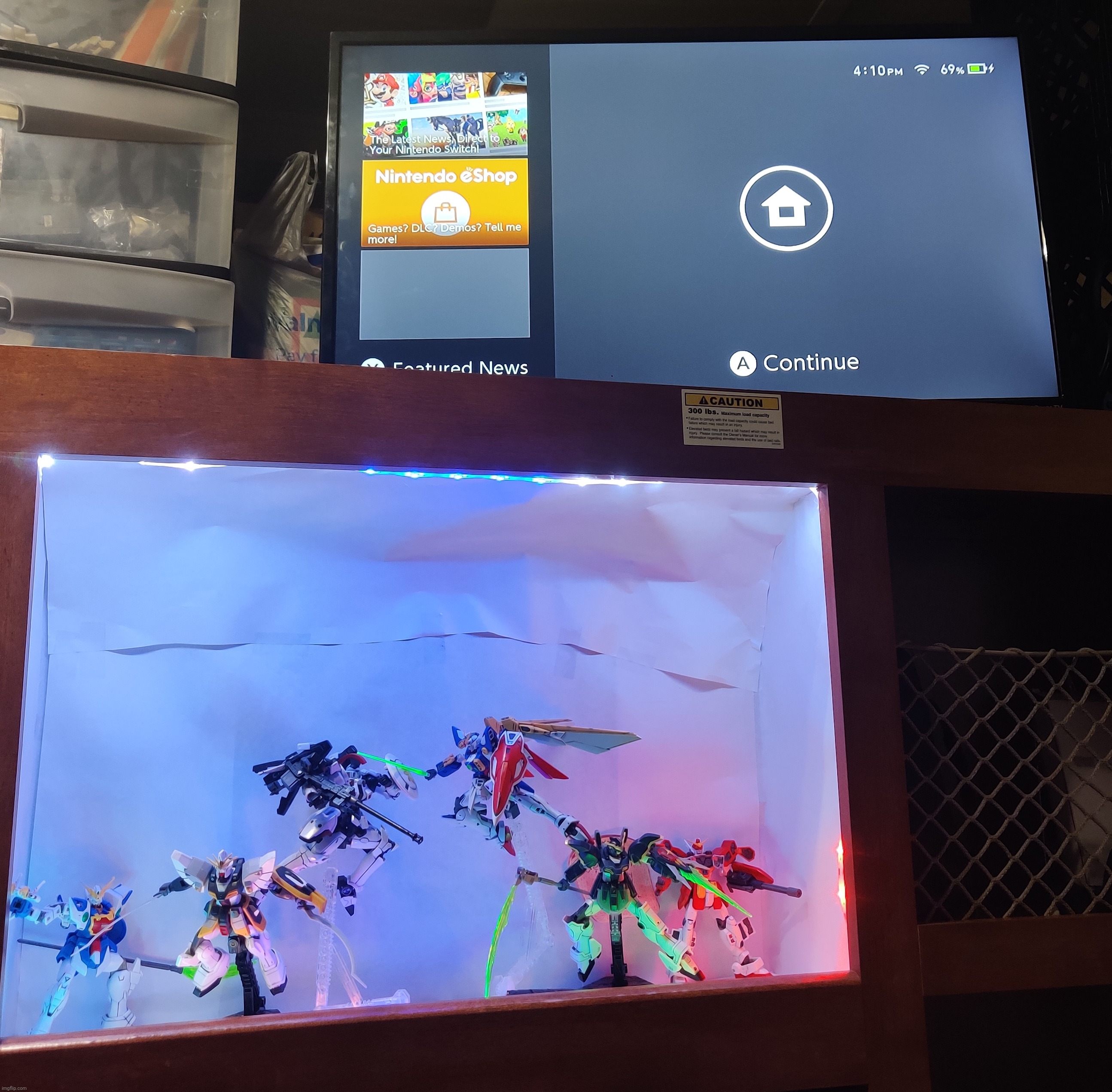 Good luck hitting it with a chair all the way up there >:) | made w/ Imgflip meme maker