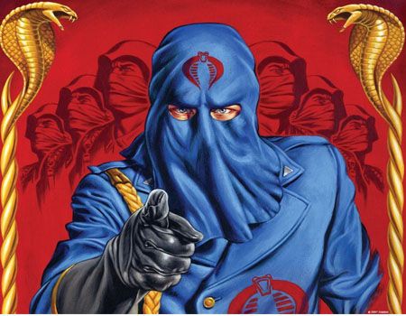 Cobra commander happy birthday Blank Meme Template