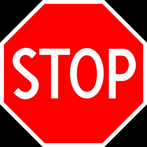 High Quality stop sign Blank Meme Template