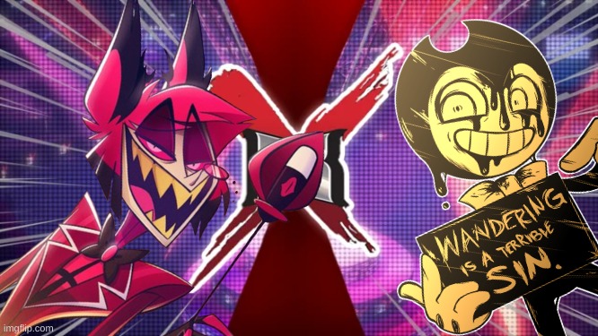 DBX: Alastor VS Bendy (Hazbin Hotel VS Bendy And The Ink Machine) | image tagged in death battle,alastor,hazbin hotel,bendy,bendy and the ink machine | made w/ Imgflip meme maker