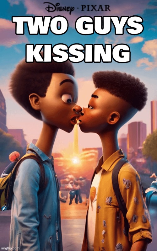 two guys kissing | image tagged in two guys kissing | made w/ Imgflip meme maker