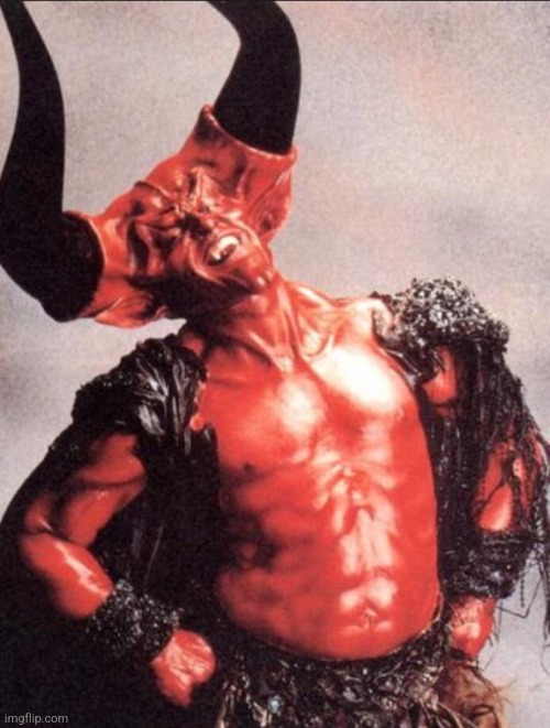 Laughing satan | image tagged in laughing satan | made w/ Imgflip meme maker