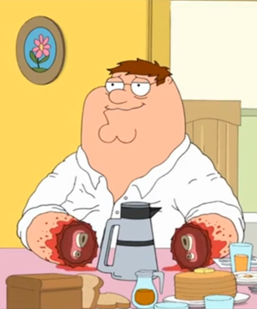 High Quality Peter griffin without hands Blank Meme Template