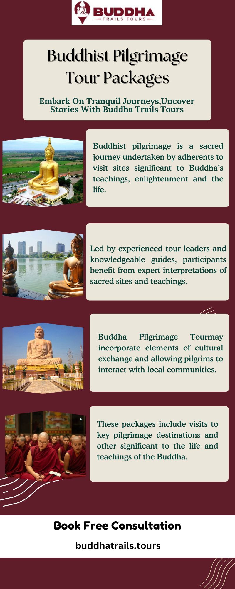 Buddhist Pilgrimage Tour Packages Blank Meme Template