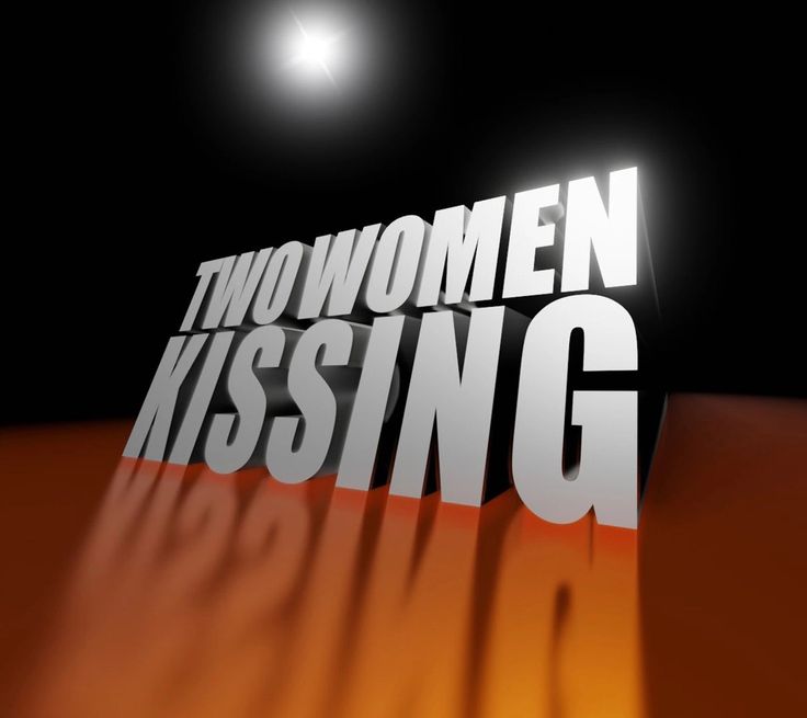 Two women kissing Blank Meme Template