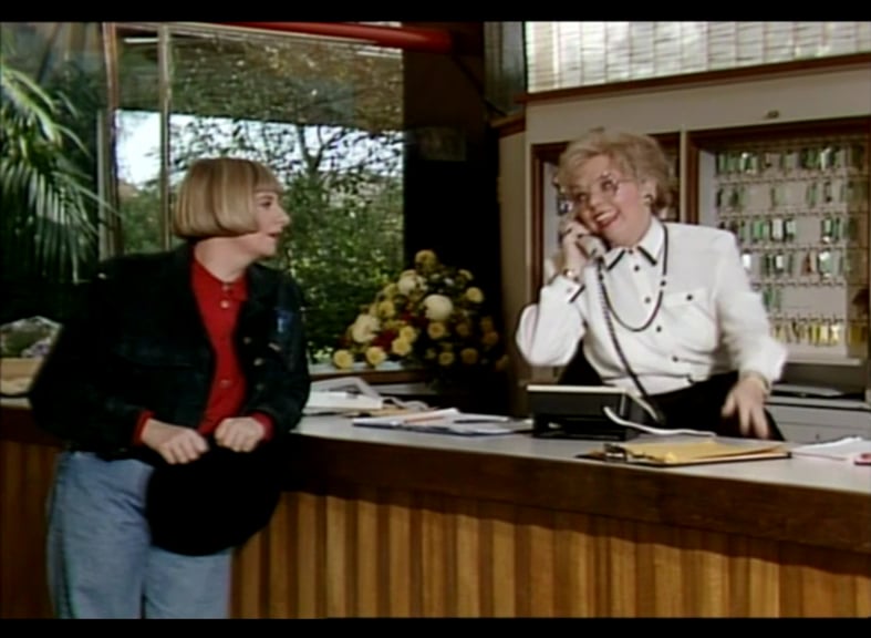 Victoria Wood Live with Pam Blank Meme Template