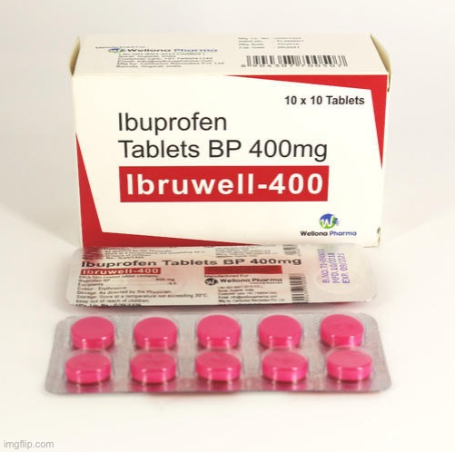 Ibuprofen | image tagged in ibuprofen | made w/ Imgflip meme maker