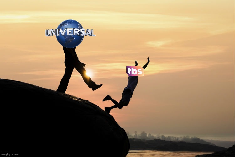 universal after buying warner bros | image tagged in traitor,prediction,tbs,universal studios | made w/ Imgflip meme maker