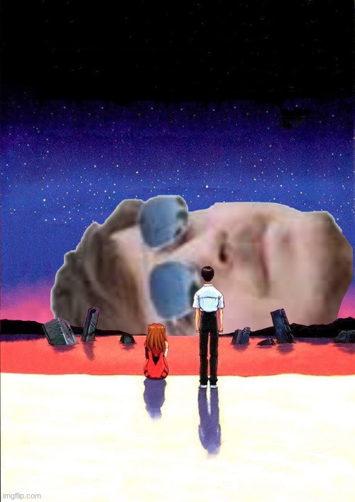 The time has come | image tagged in neon genesis evangelion,evangelion,mrbeast,shinji ikari,asuka langley soryu,youtube | made w/ Imgflip meme maker