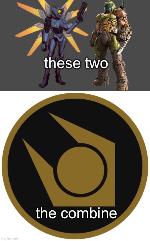 who’s winning | these two; the combine | made w/ Imgflip meme maker