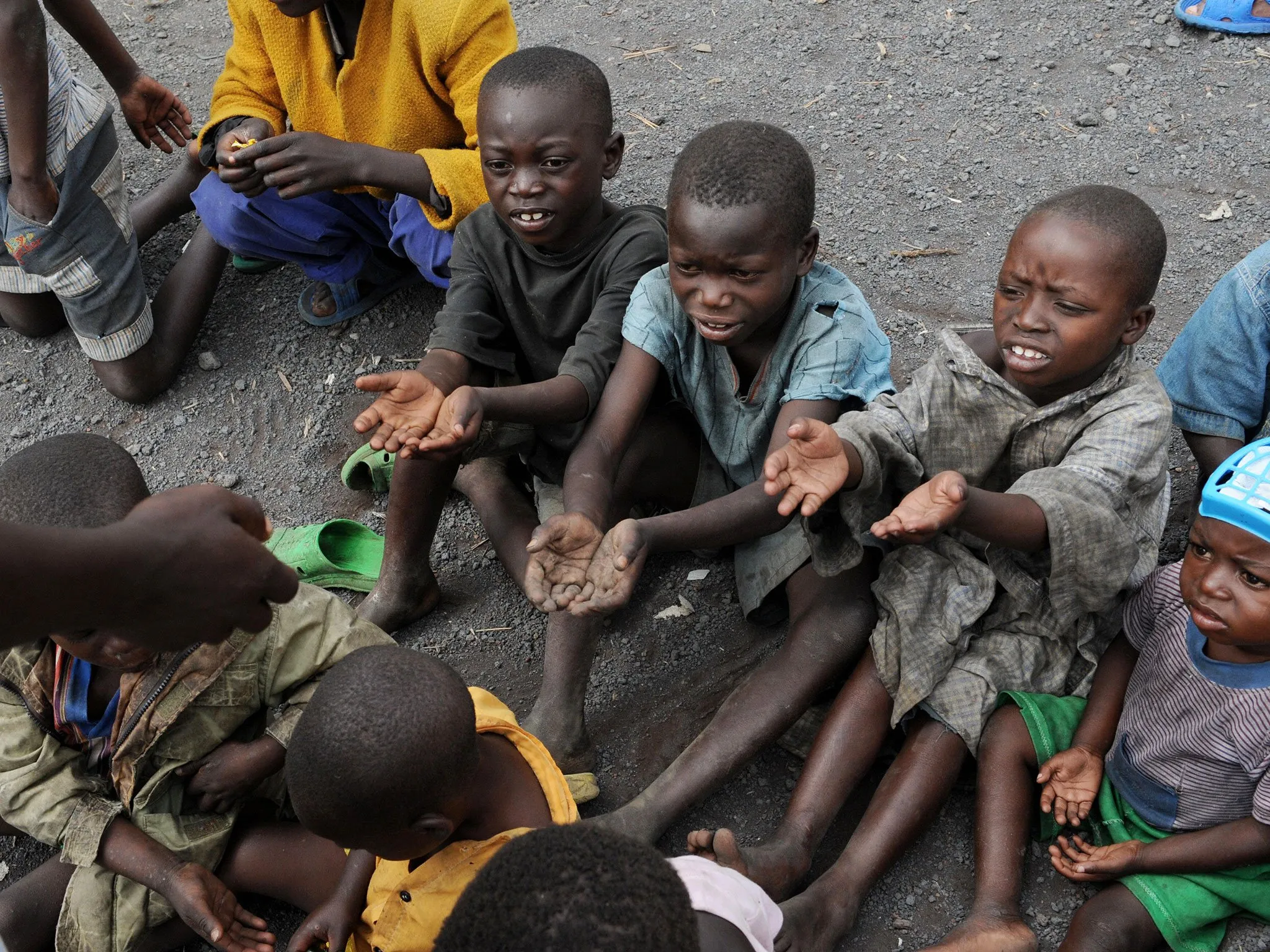 High Quality Starving niggers Blank Meme Template