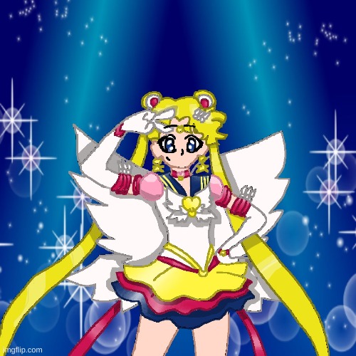 Eternal Sailor Moon! By: Silv3r_Kristal | made w/ Imgflip meme maker