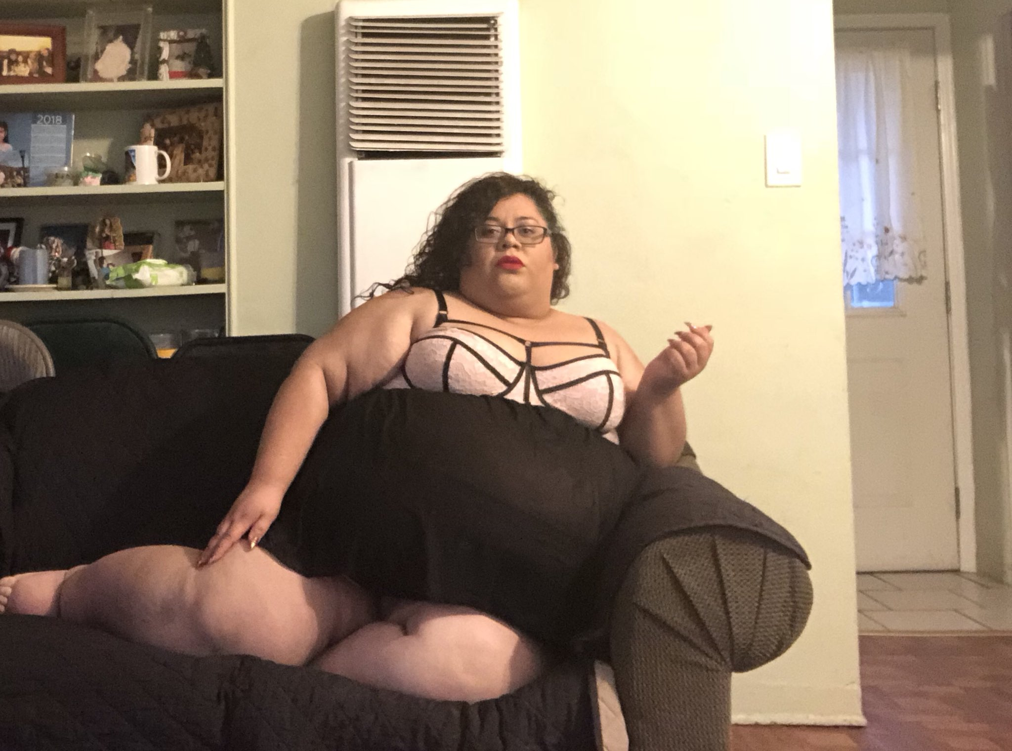 Fat woman being sexy Blank Meme Template