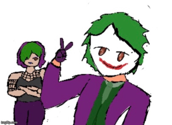 InvaderBethany and the Joker (Dark Knight) :D | made w/ Imgflip meme maker