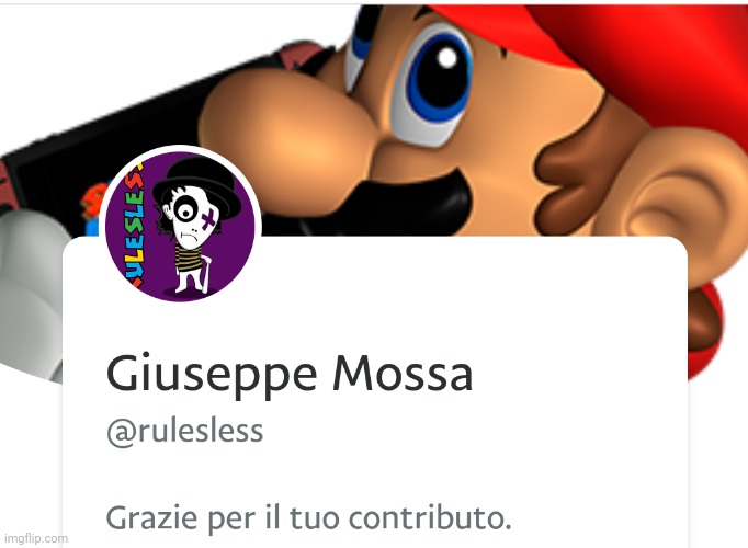 Paypal Mario edition | image tagged in paypal mario edition | made w/ Imgflip meme maker