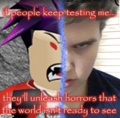 Dark side | image tagged in memes,funny,shitpost,roblox | made w/ Imgflip meme maker