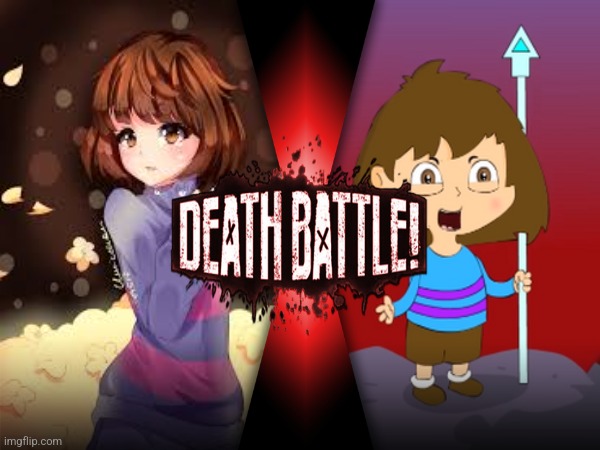 Story of undertale frisk vs. OG Frisk, Battle name: homicidal determination | image tagged in story of undertale,death battle | made w/ Imgflip meme maker