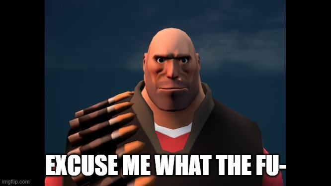 EXCUSE ME WHAT THE FU- | made w/ Imgflip meme maker